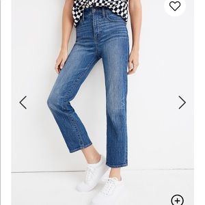 Madewell Classic Straight jeans in Fawn wash